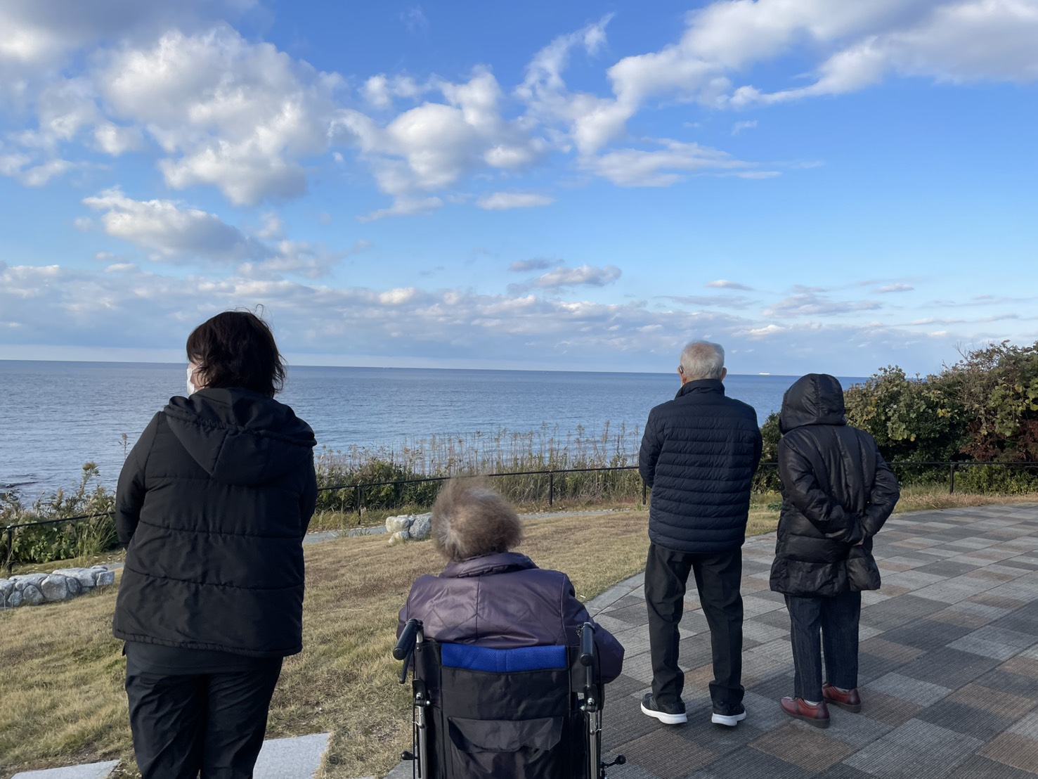 初めて外出レク