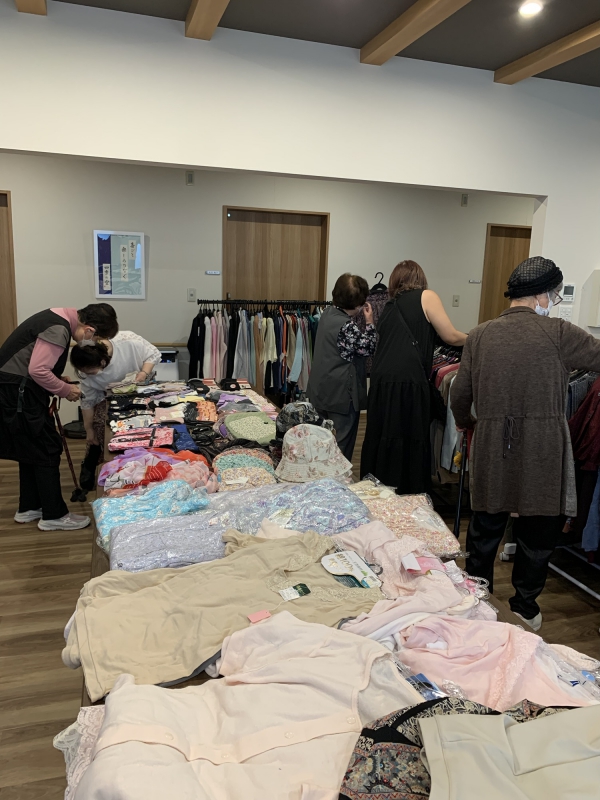 洋服の訪問販売