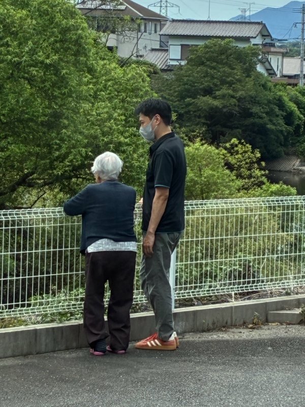 暑いですね～