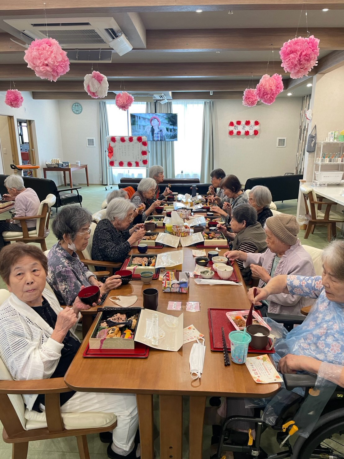 敬老会（デイサービス喜楽倶楽部）